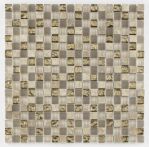 Bärwolf Mosaik 29,8 x 29,8 cm Tuscany Pompeii brown GL-17006