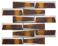 Bärwolf Mosaik 29,8 x 29,8 cm Retro rusty brown GL-18061