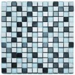 Bärwolf Mosaik 1,85 x 1,85 cm Pixel White Metal Mix - GL-2600