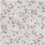 Bärwolf Mosaik 13 x 13 cm Spatolato Blossom colorful KE-18032