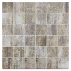 Bärwolf Mosaik 9,8 x 9,8 cm Vintage Grey R10 - KEG-14030