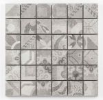 Bärwolf Mosaik 29,8 x 29,8 cm Cemento Vintage grey R10 KEG-17004
