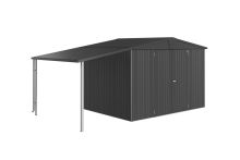 Biohort Seitendach für GH Europa 4/5 dunkelgrau-metallic | 150x228 cm