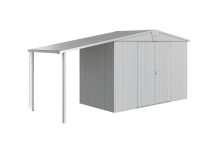 Biohort Seitendach für GH Europa 2/3/4A silber-metallic | 150x156 cm