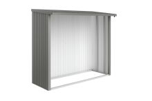 Biohort Rückwand für WoodStock Gr. 230 quarzgrau-metallic