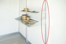 Biohort Regalsteher für GH CasaNova - 206 cm - 2 Stück