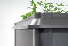 Biohort Schneckenschutz für HochBeet Gr. 2x2 dunkelgrau-metallic
