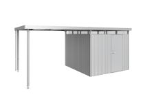 Biohort Seitendach für GH HighLine H4 silber-metallic | 282x275 cm