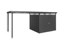 Biohort Seitendach für GH HighLine H3 dunkelgrau-metallic | 282x235 cm