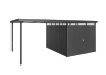 Biohort Seitendach für GH HighLine H5 dunkelgrau-metallic | 282x315 cm