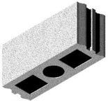 Bisogreen Innenwandstein SFK 4 - RD 0,9 - Dicke: 17,5 cm (12 DF) Hohlblock