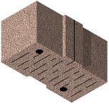Bisoplan 09 Super Außenwandstein SFK 1,6 - RD 0,4 - Dicke: 49 cm (16 DF)