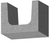Normaplan Innenwandstein - Dicke: 36,5 cm U-Stein