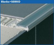 Blanke SIDEKO Stufenprofil Aluminium