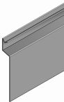 Blanke RINSYS Traufabdeckblende Aluminium