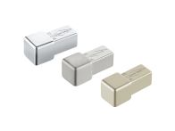 Blanke CUBELINE Winkelprofil Eckstück Edelstahl-Optik