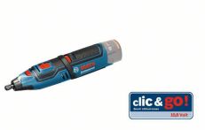 Bosch Akku-Rotationswerkzeug GRO 10,8 V-LI / GRO 12V-35, Solo Version, L-BOXX