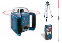 Bosch Rotationslaser GRL 400 H, mit Baustativ BT 170 HD und Messlatte GR 240