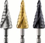 Bosch Stufenbohrer HSS-TiN, 4 - 20 mm, 1/4, 70,5 mm, 9 Stufen