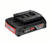 Bosch Akkupack GBA 18 Volt, 2,0 Ah, M-B
