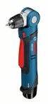 Bosch Akku-Winkelbohrmaschine GWB 10,8 V-LI / GWB 12V-10, mit 2 x 2,0 Ah Li-Ion,L-BOXX