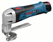 Bosch Akku-Blechschere GSC 10,8 V-LI / GSC 12V-13, mit 2 x 2,0 Ah Li-Ion Akku, L-BOXX