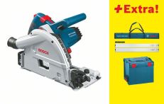 Bosch Tauchsäge GKT 55 GCE, mit FSN 1600, FSN BAG und VEL