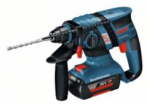 Bosch Akku-Schlagbohrhammer GBH 36 V-EC Compact, mit 2 x 2,0 Ah Li-Ion Akku, L-BOXX