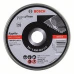Bosch Trennscheibe gerade Standard for Inox - Rapido WA 60 T BF, 125 mm, 10er-Pack