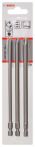Bosch Schrauberbit-Set Extra-Hart, 3-teilig, PH1, PH2, PH3, 152 mm