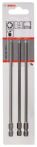 Bosch Schrauberbit-Set Extra-Hart, 3-teilig, T8, T10, T15, 152 mm