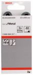 Bosch Schleifband X450, Expert for Metal, 13 x 455 mm, 40, 3-teilig,
