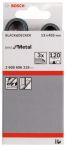 Bosch Schleifband X450, Expert for Metal, 13 x 455 mm, 120, 3-teilig,
