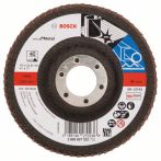 Bosch Fächerschleifscheibe X571, Best for Metal, gerade, 115 mm, 22,23 mm, 40, Glas