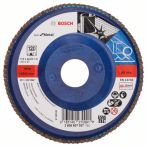 Bosch Fächerschleifscheibe X571, Best for Metal, gerade, 115 mm, 22,23 mm, 120, Kunst.
