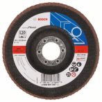 Bosch Fächerschleifscheibe X551, Expert for Metal, gewink., 125 mm, 22,23 mm, 120,Glas