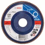 Bosch Fächerschleifscheibe X551, Expert for Metal, gerade, 115 mm, 22,23 mm, 120,Kunst