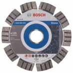 Bosch Diamanttrennscheibe Best for Stone, 125 x 22,23 x 2,2 x 12 mm
