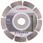 Bosch Diamanttrennscheibe Standard for Concrete, 125 x 22,23 x 1,6 x 10 mm, 1er-Pack