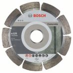 Bosch Diamanttrennscheibe Standard for Concrete, 125 x 22,23 x 1,6 x 10 mm, 10er-Pack