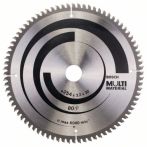 Bosch Kreissägeblatt Multi Material, 254 x 30 x 3,2 mm, 80