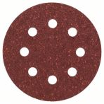 Bosch Schleifblatt C430, 115 mm, 40, 8 Löcher, Klett, 5er-Pack