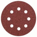 Bosch Schleifblatt C430, 115 mm, 60, 8 Löcher, Klett, 5er-Pack
