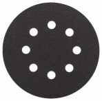 Bosch Schleifblatt F355, 125 mm, 80, 8 Löcher, Klett, 5er-Pack