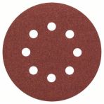 Bosch Schleifblatt C430, 125 mm, 120, 8 Löcher, Klett, 5er-Pack