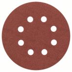 Bosch Schleifblatt C430, 125 mm, 180, 8 Löcher, Klett, 5er-Pack