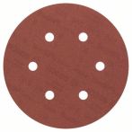 Bosch Schleifblatt C430, 150 mm, 240, 6 Löcher, Klett, 5er-Pack