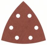 Bosch Schleifblatt-Set für Deltaschleifer, 25-teilig, 6 Löcher, 93 mm, 240