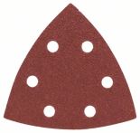 Bosch Schleifblatt C470 für Deltaschleifer, 93 mm, 60, 6 Löcher, Klett, 5er-Pack