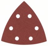 Bosch Schleifblatt C470 für Deltaschleifer, 93 mm, 100, 6 Löcher, Klett, 5er-Pack